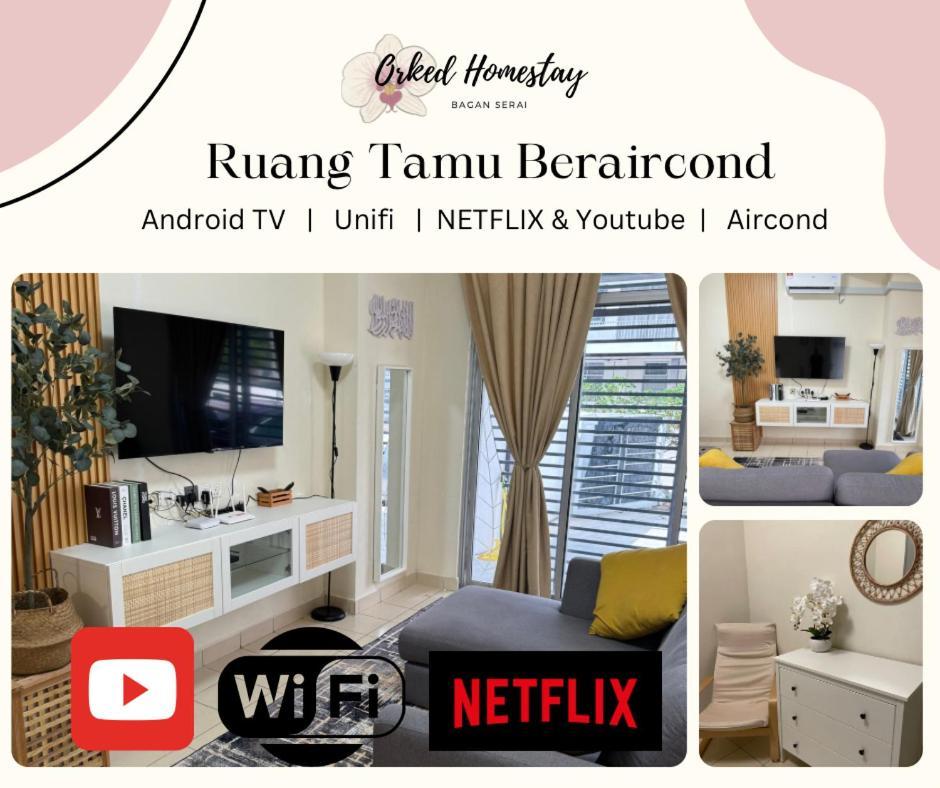 Orked Homestay Bagan Serai エクステリア 写真
